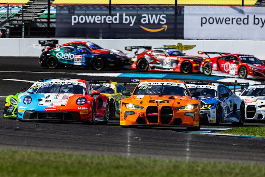 Porsche, BMW and Mercedes-AMG all vying for IGTC titles at the Brickyard