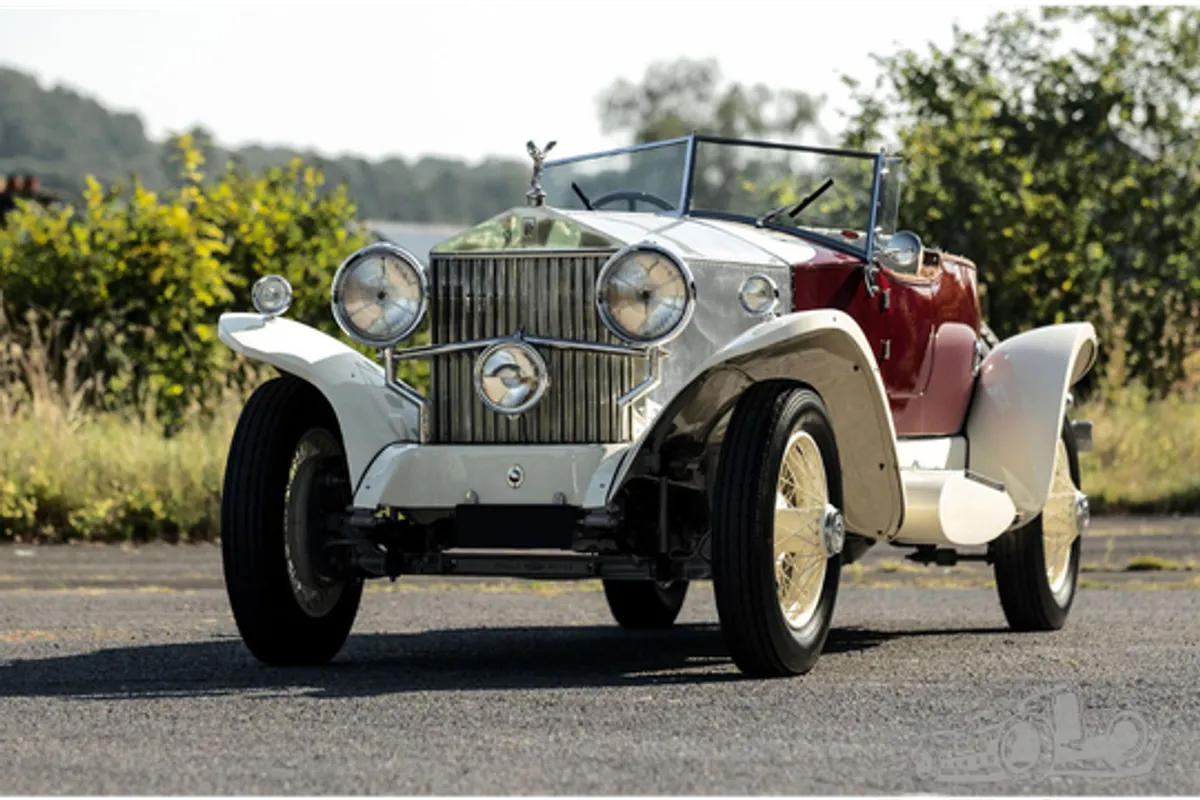 AGUTTES AUTOWORLD AUCTION & MOTION: Rolls-Royce Phantom I Boat-Tail
