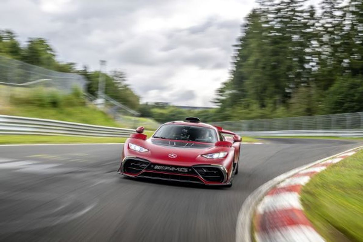 Mercedes-AMG ONE breaks its own lap record on the Nürburgring-Nordschleife