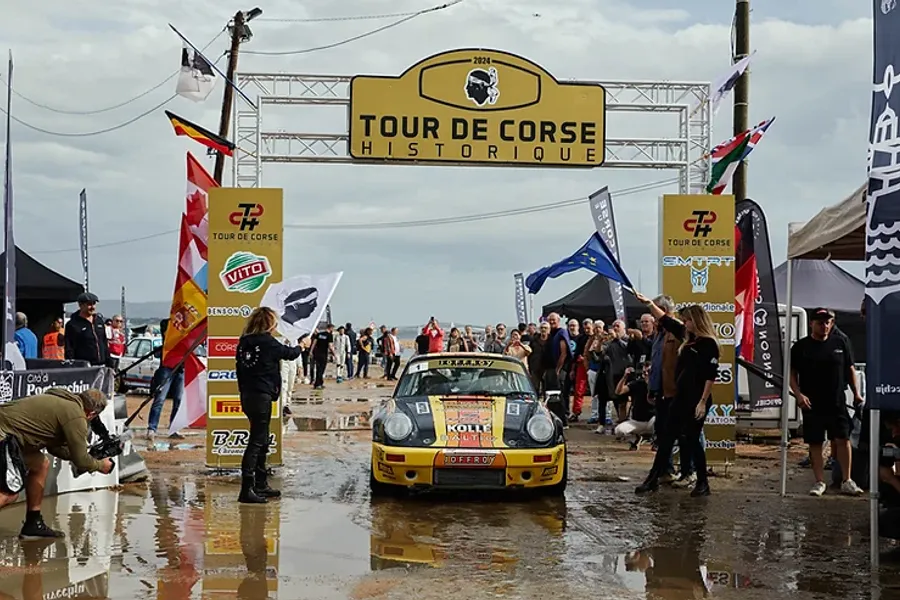 Julien Saunier takes Tour de Corse Historique lead on Day One