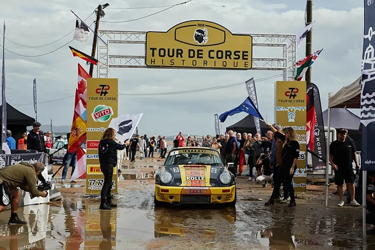 Julien Saunier takes Tour de Corse Historique lead on Day One