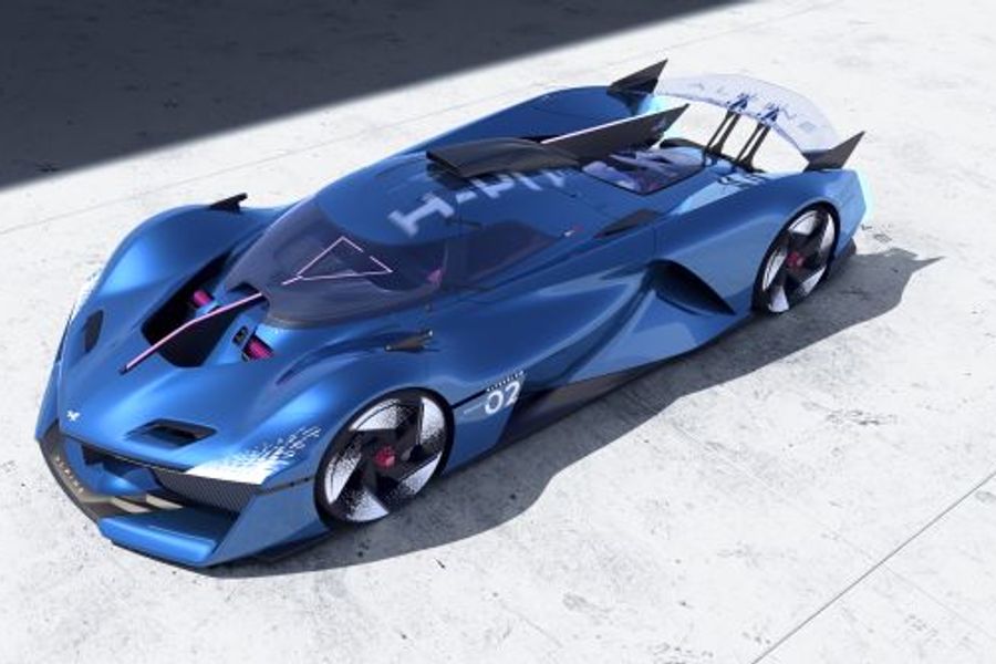 Alpine presents Alpenglow HY6  6-cylinder hydrogen engine