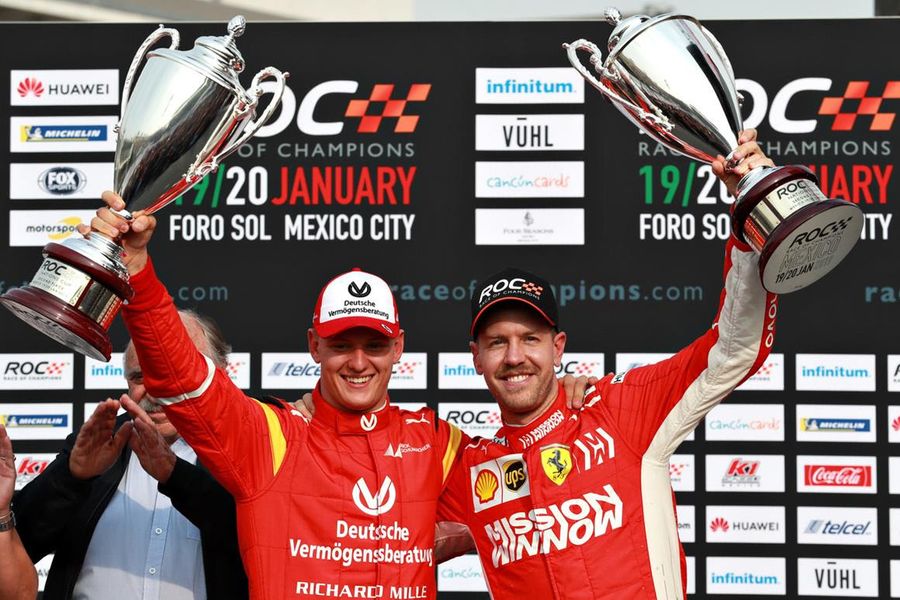 Sebastian Vettel and Mick Schumacher confirmed for Race Of Champions