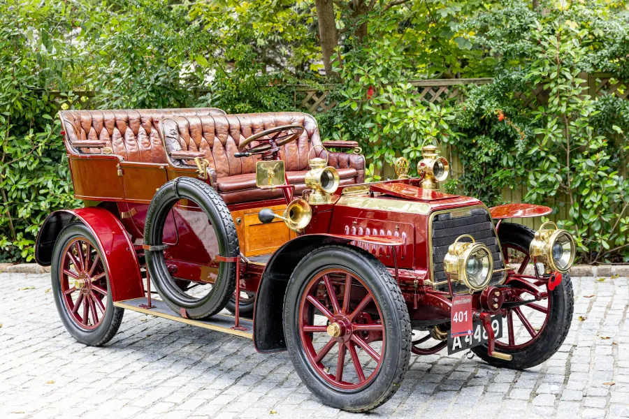 Darracq 12hp Twin-Cylinder Four-Seat Side-Entrance Tonneau @ Bonhams