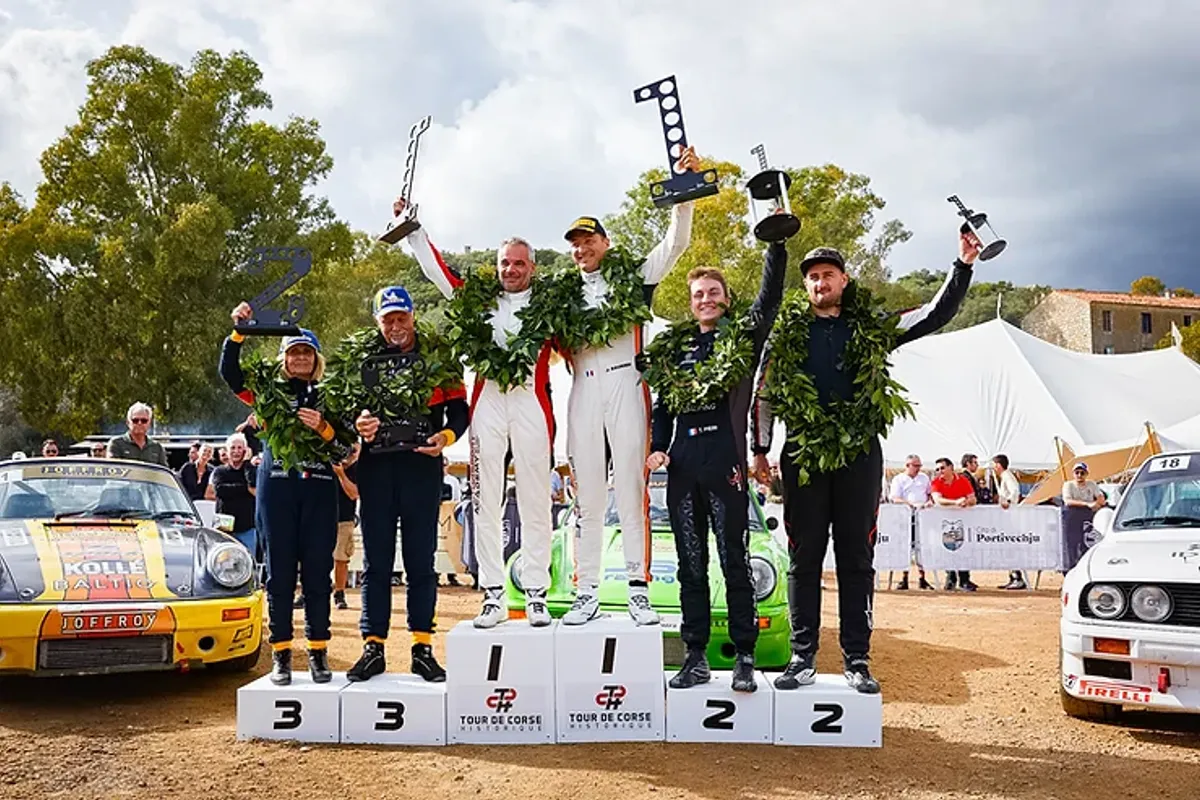 Saunier and Vauclare win Tour de Corse Historique