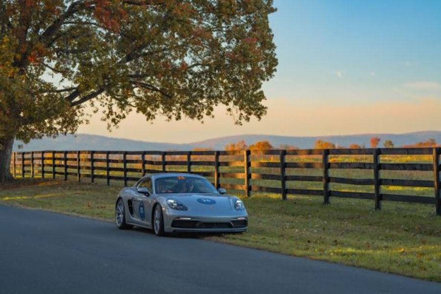 Sun shines on the first leg of 1000 Miglia Warm Up USA