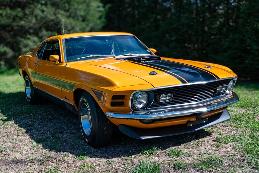 Ford Mustang Mach 1 Twister Special Fastback Crossing the Block @ Mecum Kansas