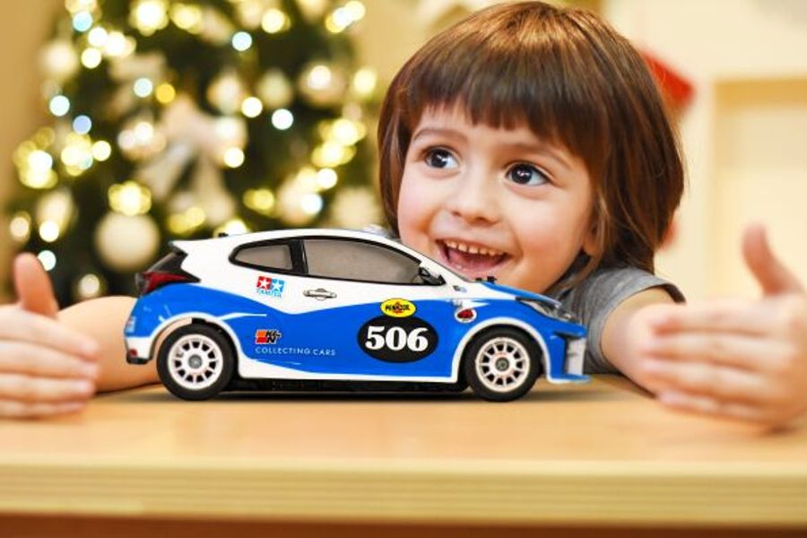 Drifting home for Christmas: A limited-edition GR Yaris R/C Model