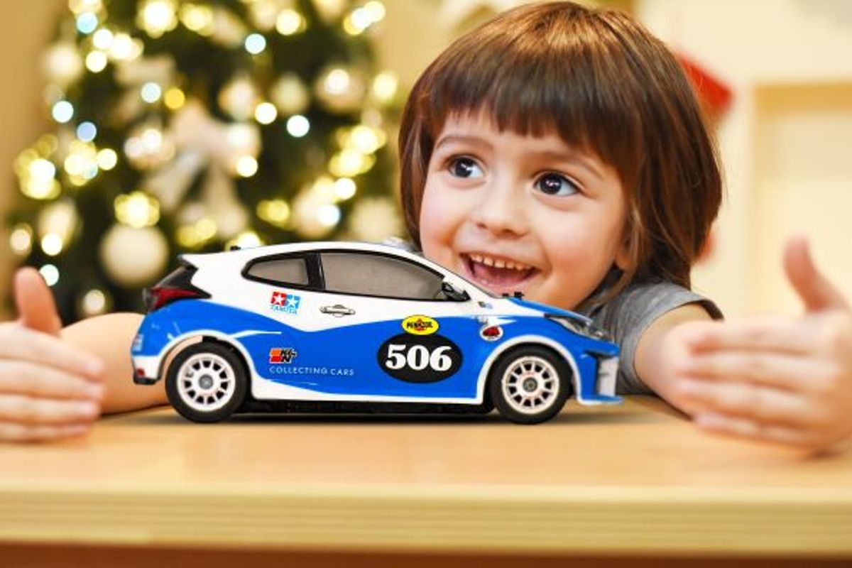 Drifting home for Christmas: A limited-edition GR Yaris R/C Model