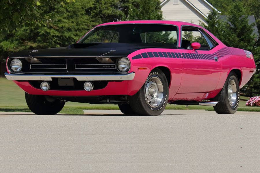 Cudas on the prowl at Mecum