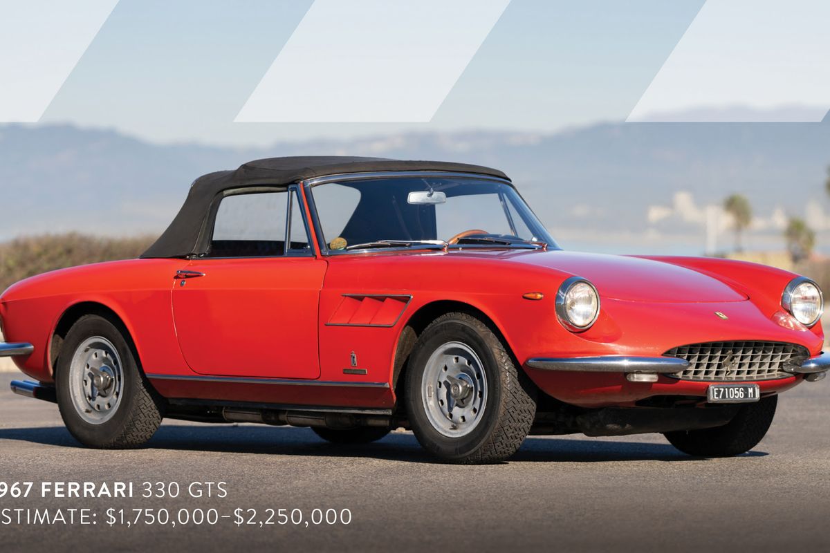 Ferrari 330 GTS to make Public Auction debut @ Goodings Amelia Island
