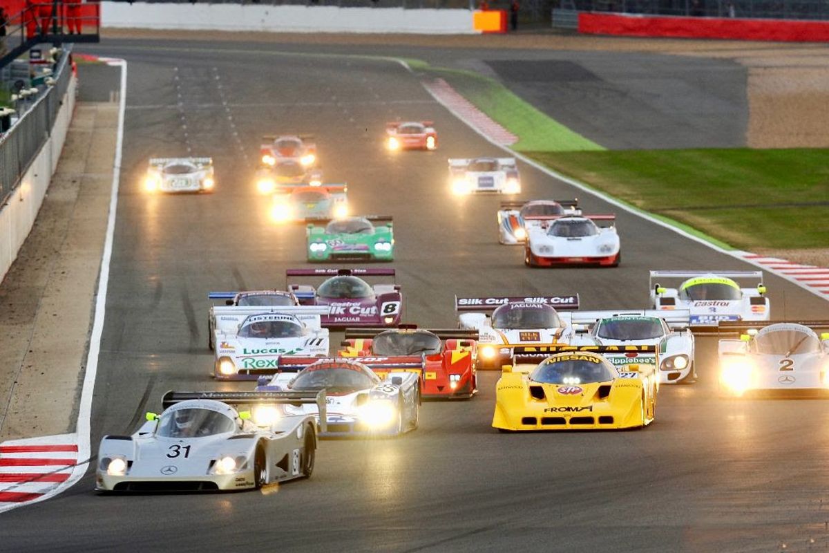Cars from the epic Group C era roar back to Silverstone Festival