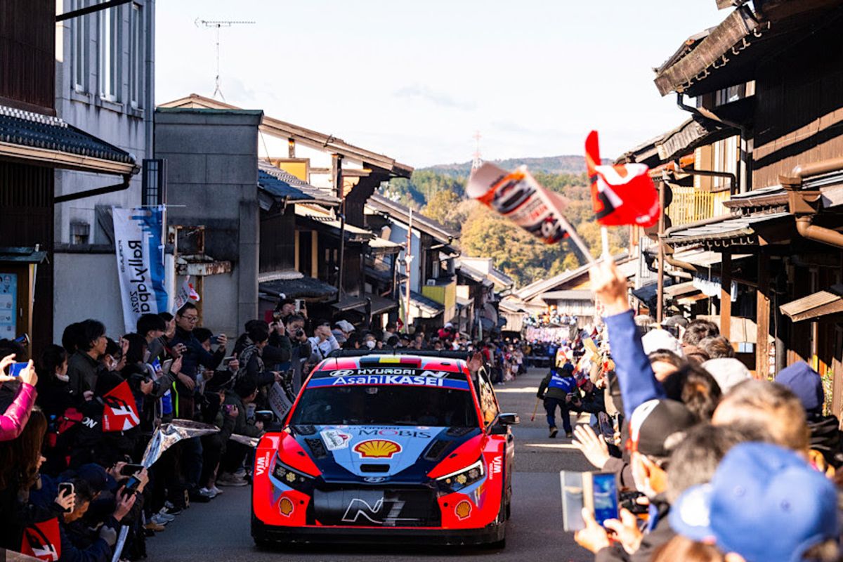 Thierry Neuville on the brink of maiden WRC title at FORUM8 Rally Japan
