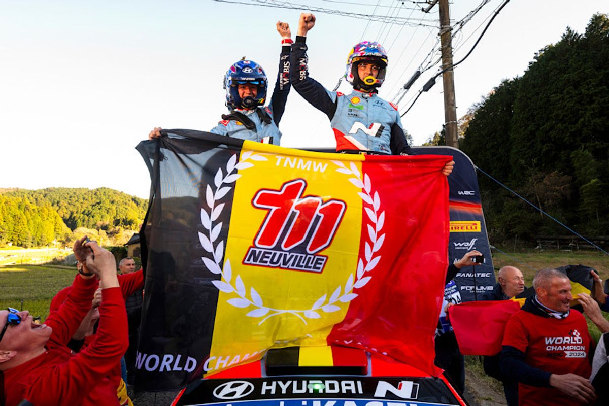 Neuville celebrates maiden WRC win, Toyota takes Manufacturers' glory in Japa