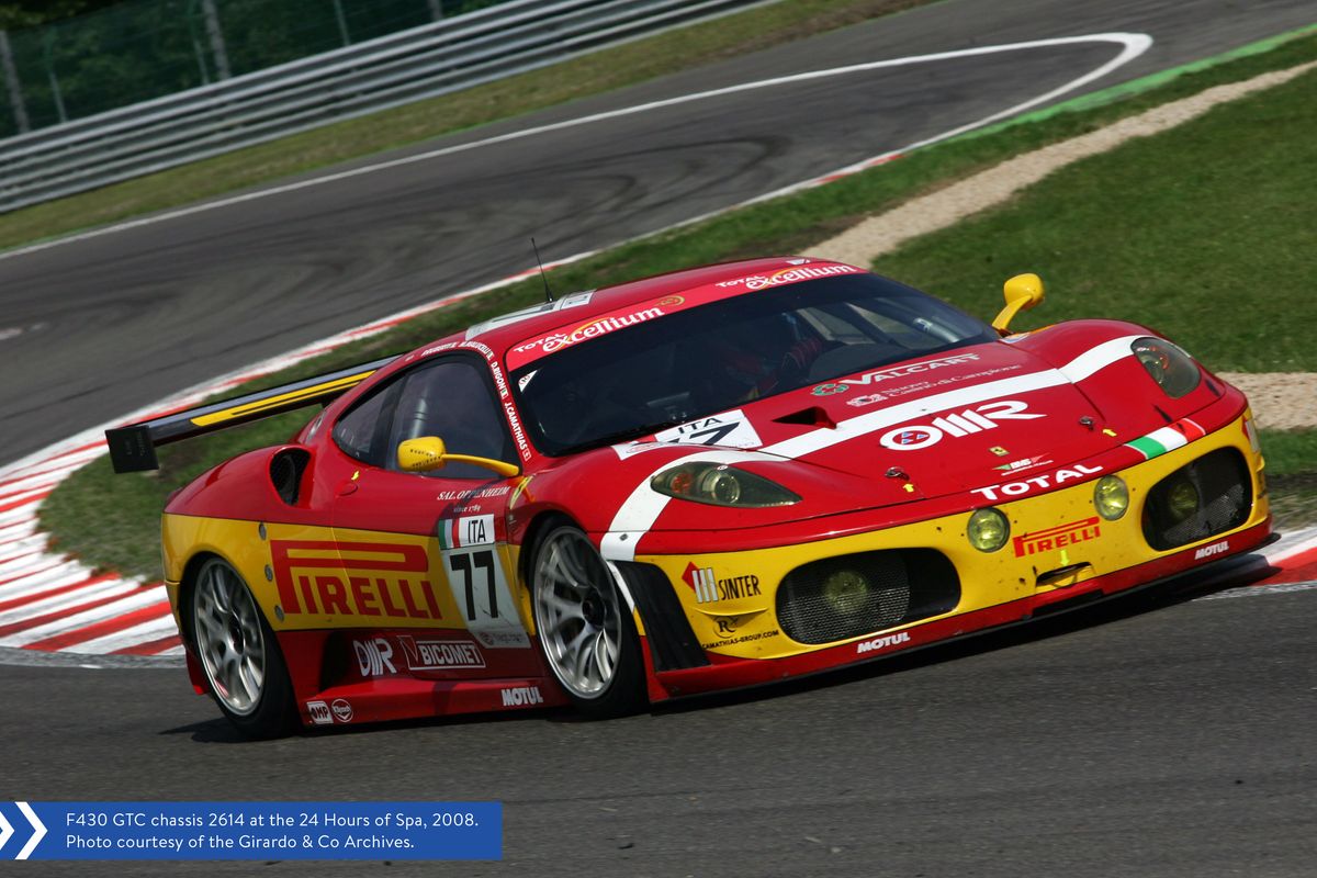 Ex-BMS Scuderia Italia F430 GTC races to Goodings' Amelia Island Auction