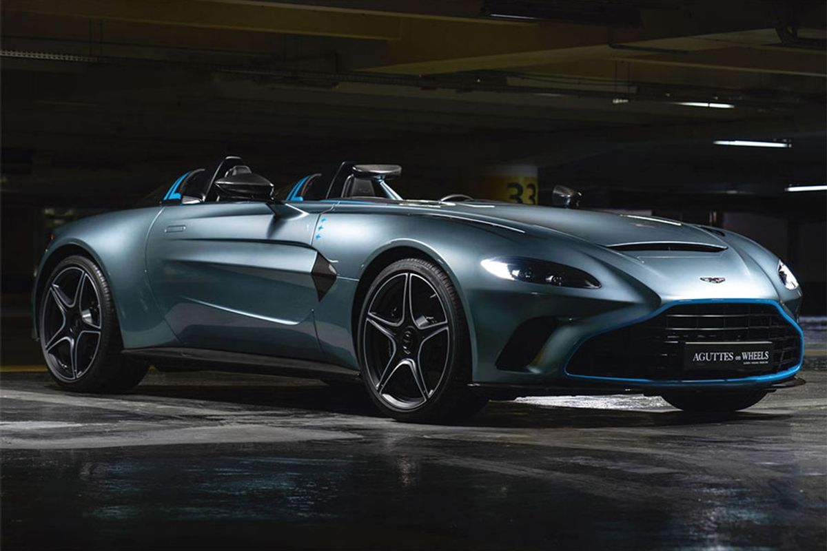 Aston Martin V12 Speedster Top Gun Maverick @ Aguttes Fall Sale