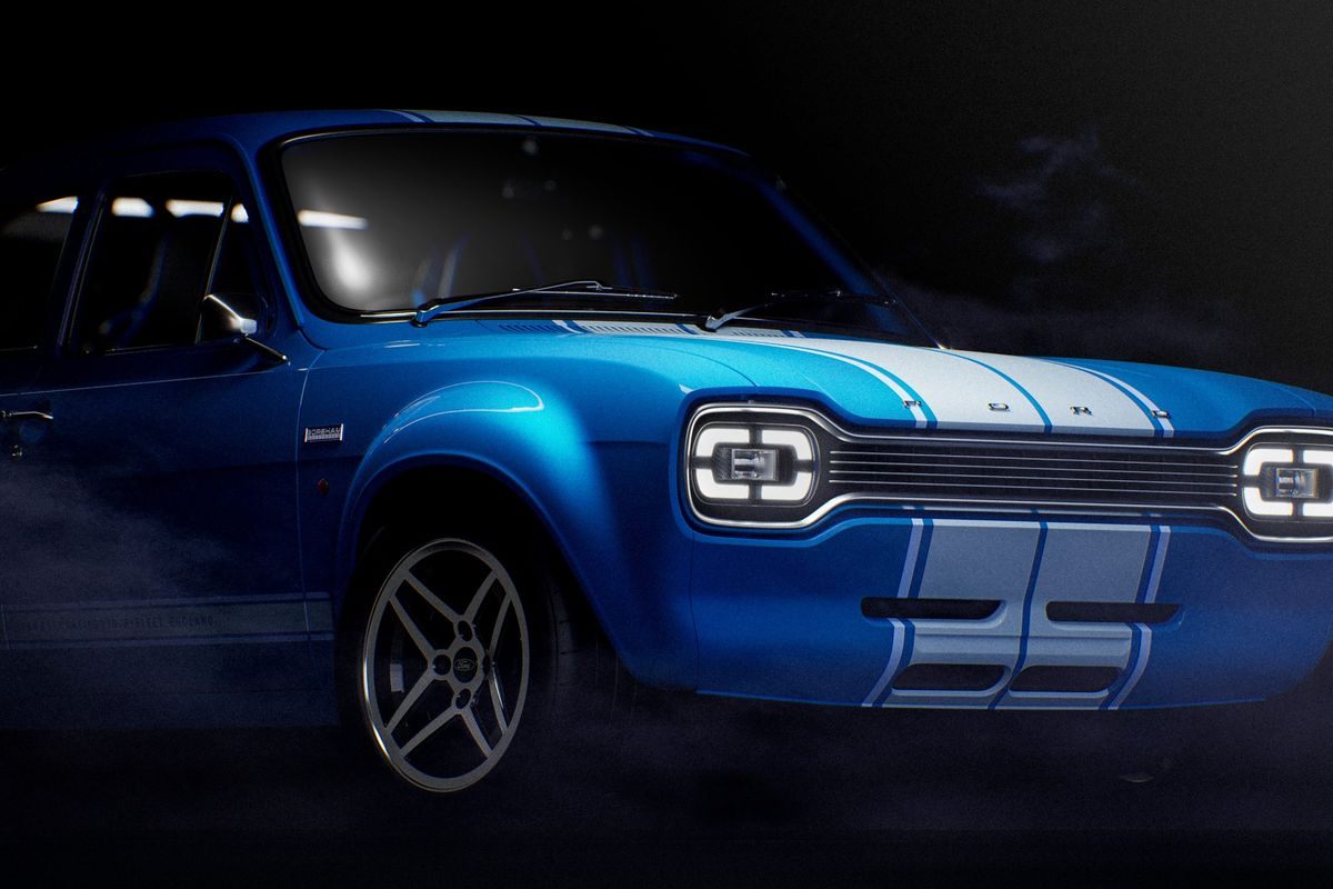 New Ford Escort Mk1 RS Continumod™ revealed by Boreham Motorworks