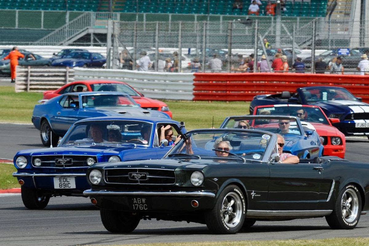Historic classic car milestones celebrated at Silverstone Festival 2025