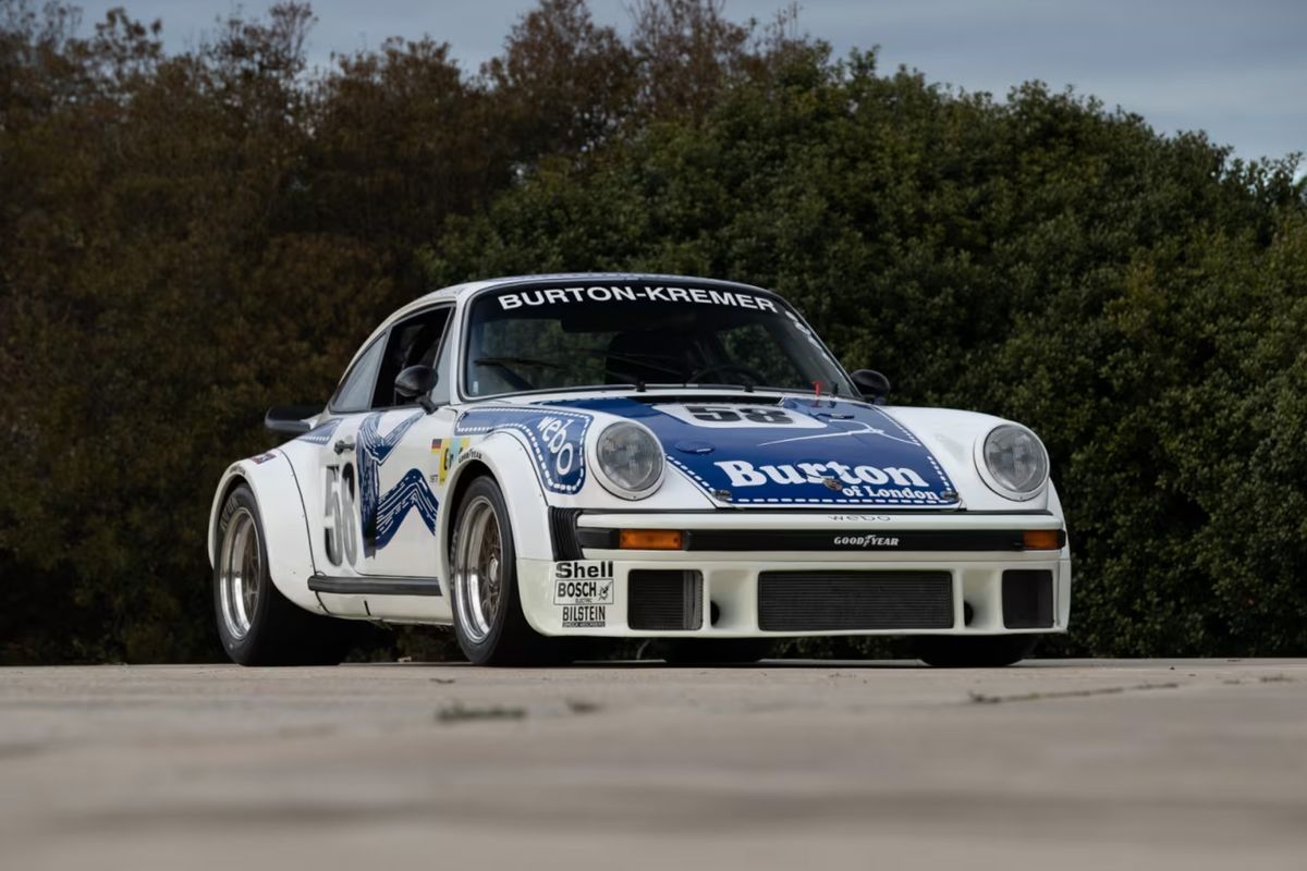 Le Mans winning Porsche 934 Crossing the Block at Mecum Kissimmee