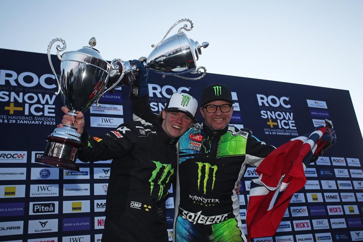 Petter & Oliver Solberg to defend ROC Nations Cup @ Race Of Champions