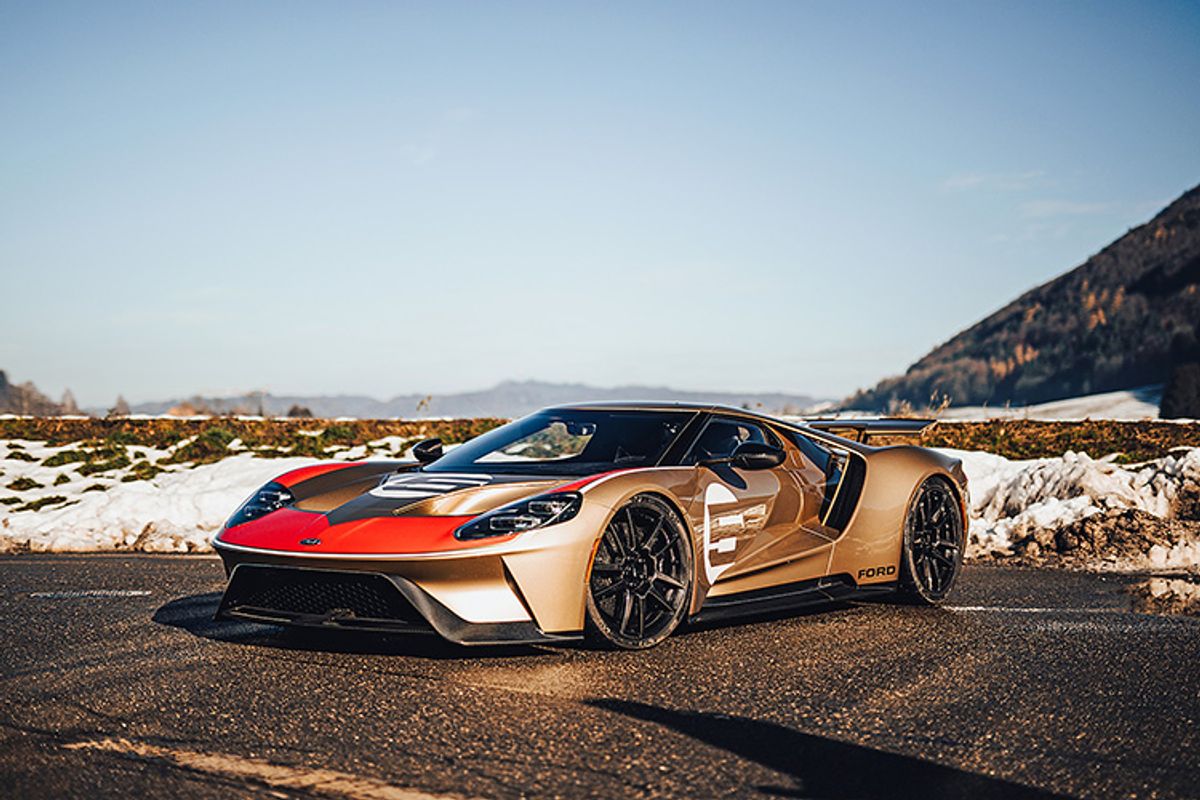 2022 Ford GT Holman Moody Heritage Edition @ Oldtimer Galerie Gstaad Auction
