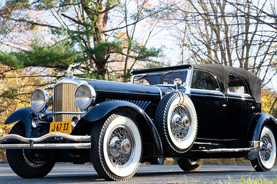 Queen Maria of Yugoslavia Duesenberg Model J @ Goodings Amelia Island 