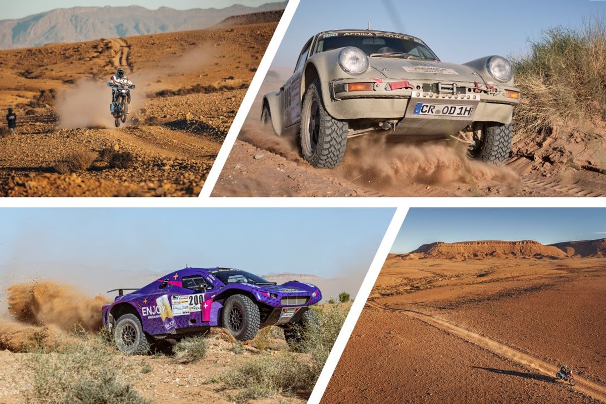 Intense second stage for Africa Eco Race in Southern Morocco
