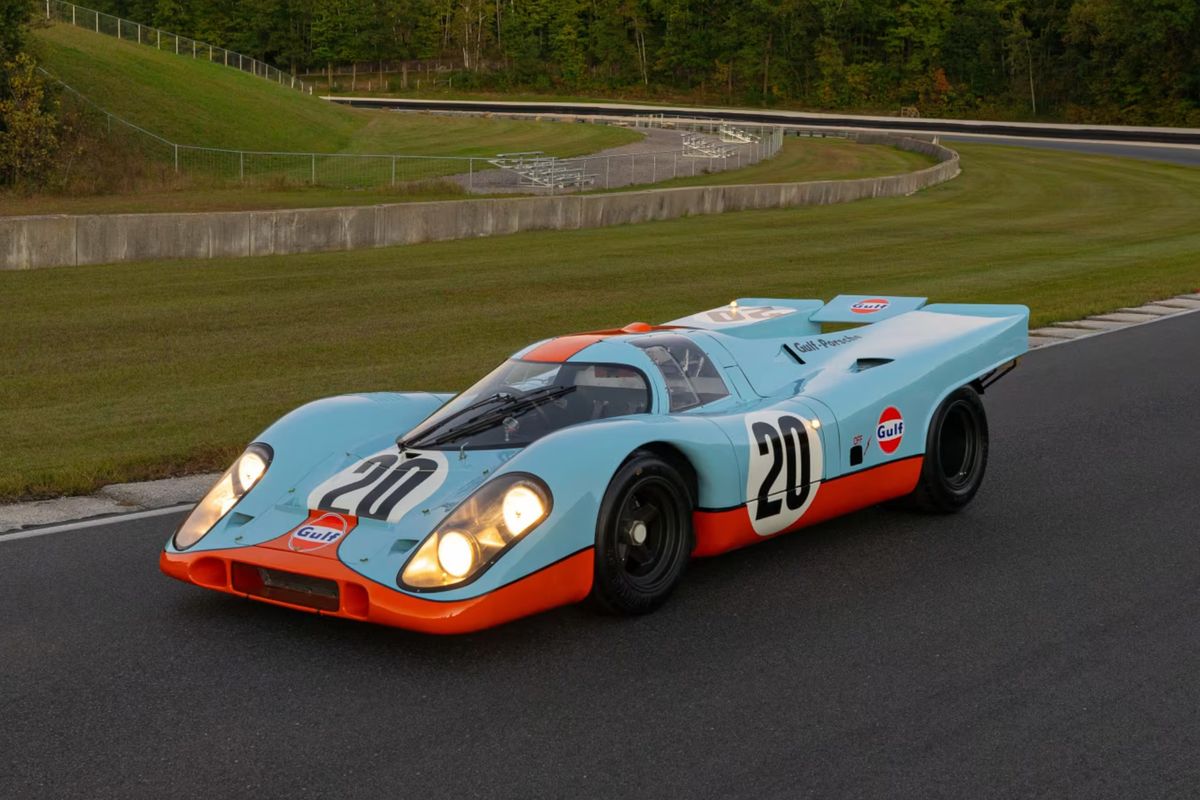 Iconic Le Mans Porsche 917K Driven by Steve McQueen @ Mecum Kissimmee
