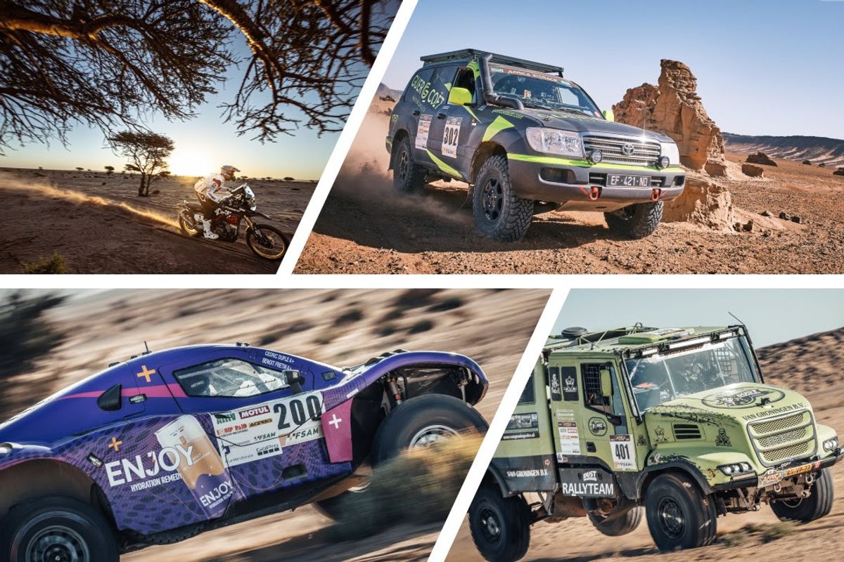 Africa Eco Race heads towards Laayoune on Stage 4