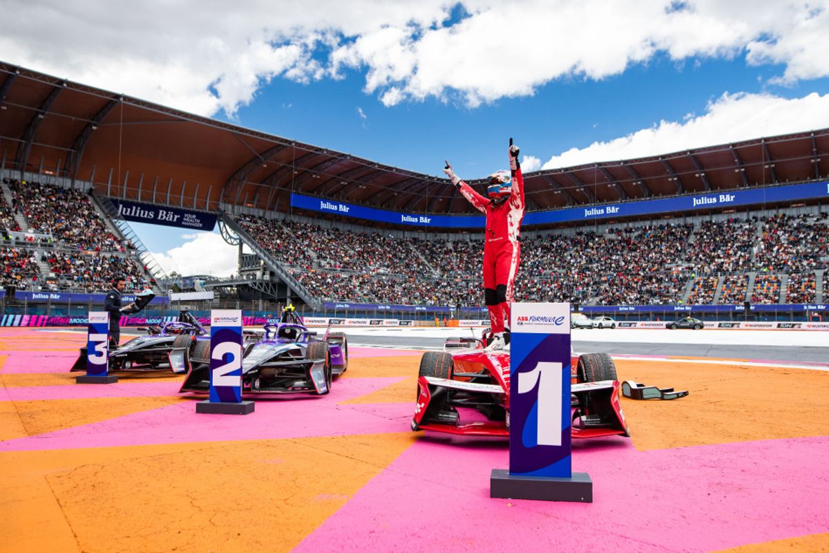 Oliver Rowland charges to Formula E win in Mexico
