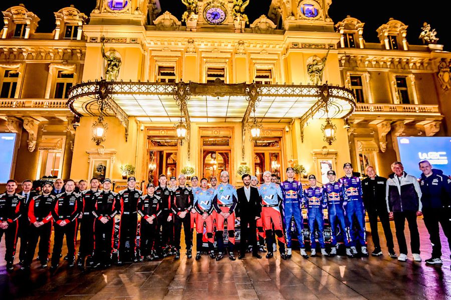 Stars come out in Monaco to launch WRC 2025 season