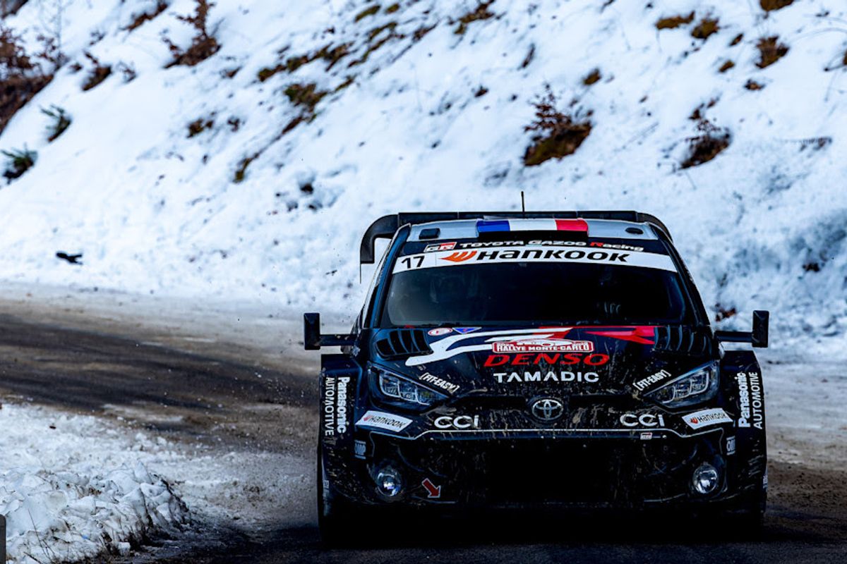 Ogier Leads Rallye Monte-Carlo at close of play Friday