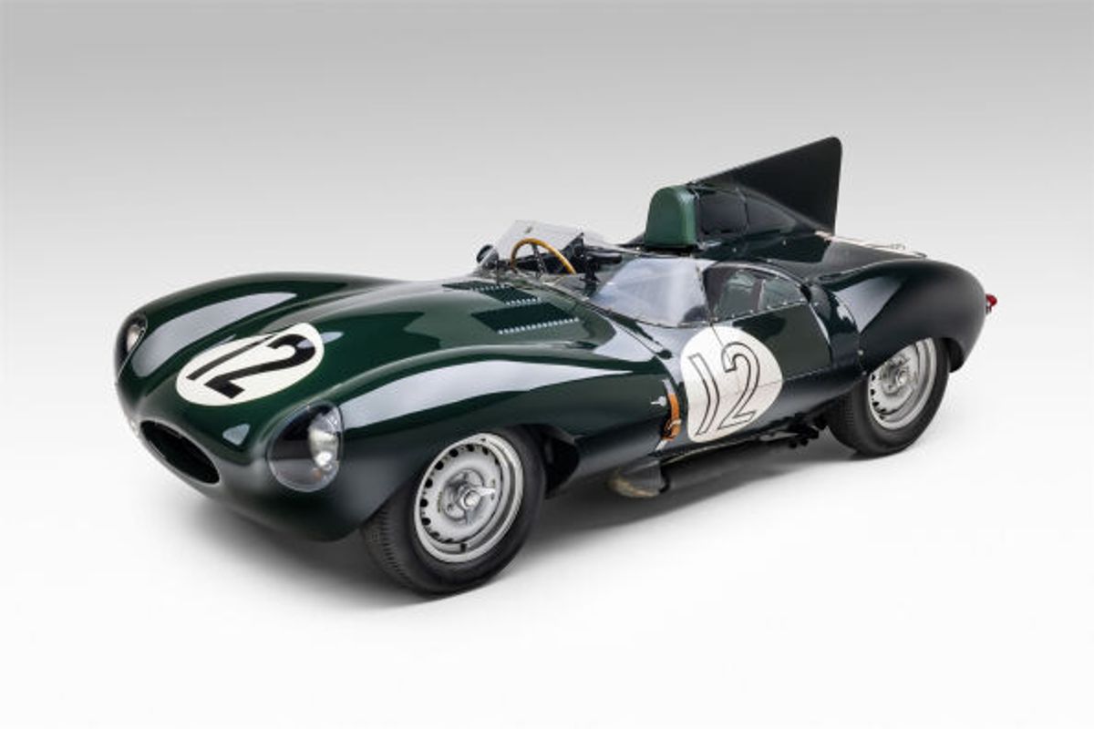 Broad Arrow offers Jaguar D-Type ‘OKV 2’ Works Competition Car 