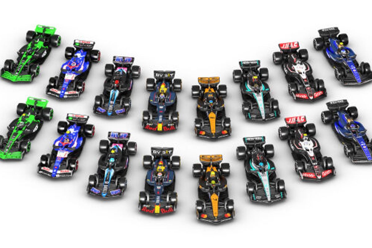  Hot Wheels new Formula 1 die-cast cars product line