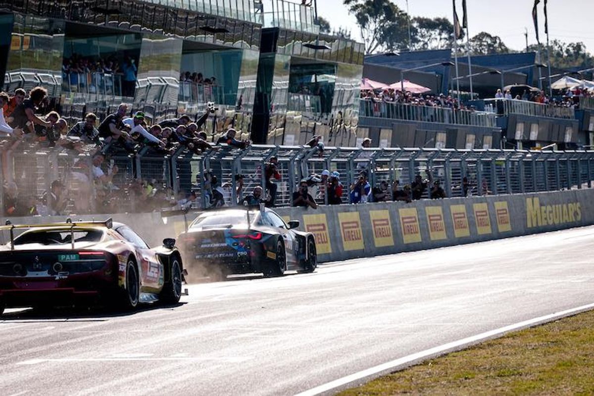 Farfus and VDL Bros end WRT and BMW's Bathurst 12hr victory drought