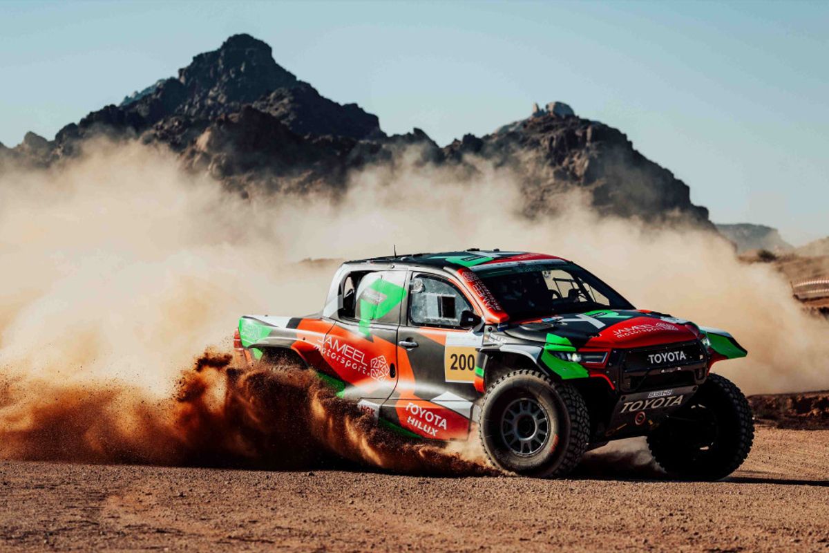 Dakar Rally winners Al-Rajhi and Gottschalk win the Saudi Baja
