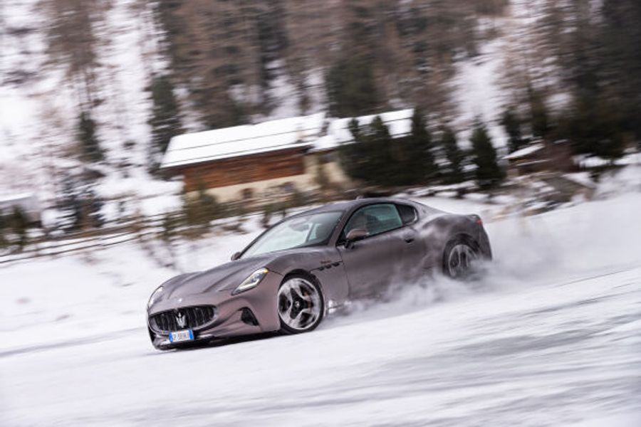 Two World Maserati Premiers at The I.C.E. St. Moritz
