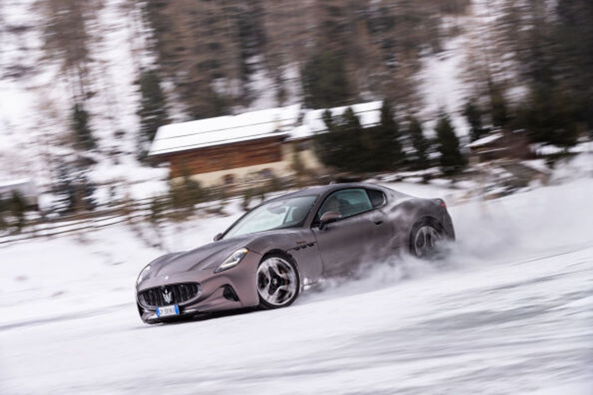 Two World Maserati Premiers at The I.C.E. St. Moritz
