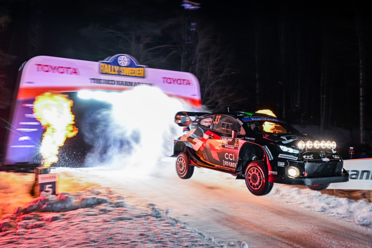 Evans takes early lead Thursday at Rally Sweden