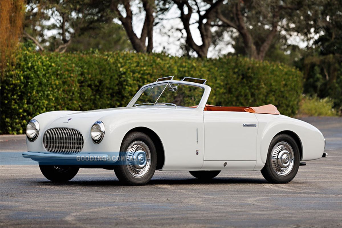 1949 Cisitalia 202 SC Gran Sport Cabriolet @ Goodings Amelia Island Auction
