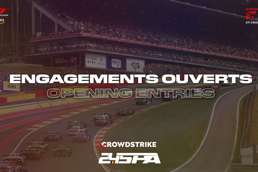 Entries open for 2025 CrowdStrike 24 Hours of Spa