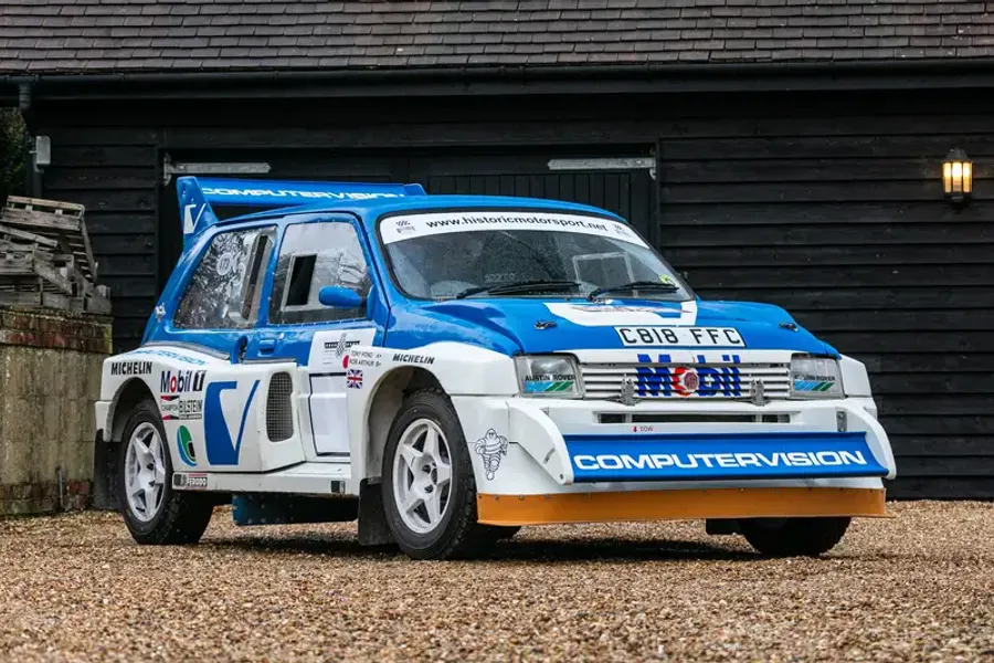 MG Metro 6R4 'Group B' Ex-Works 'C818 FFC' Sold for: £270,000 @ Iconic Race Retro auction, results