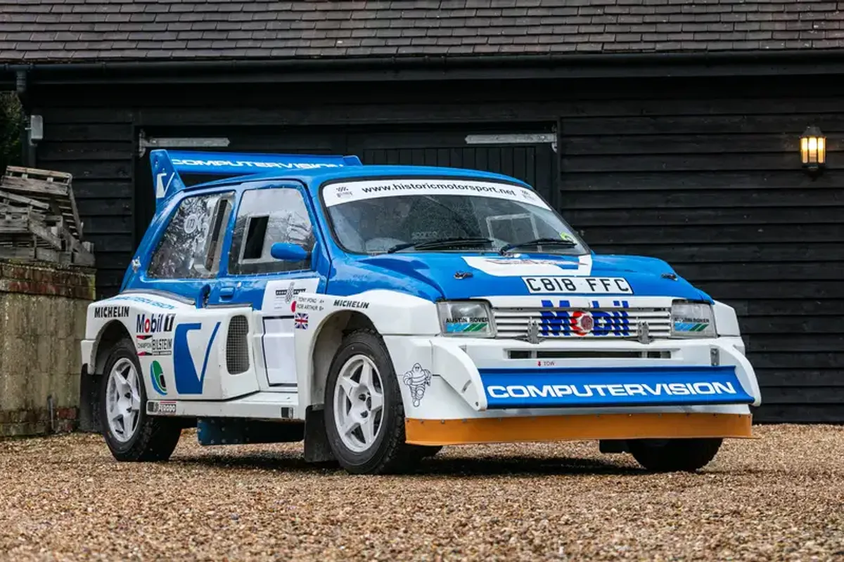 MG Metro 6R4 'Group B' Ex-Works 'C818 FFC' Sold for: £270,000 @ Iconic Race Retro auction, results