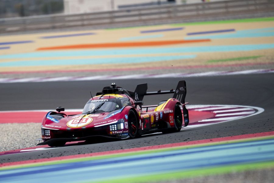 Giovinazzi puts Ferrari on pole for Qatar’s WEC curtain-raiser