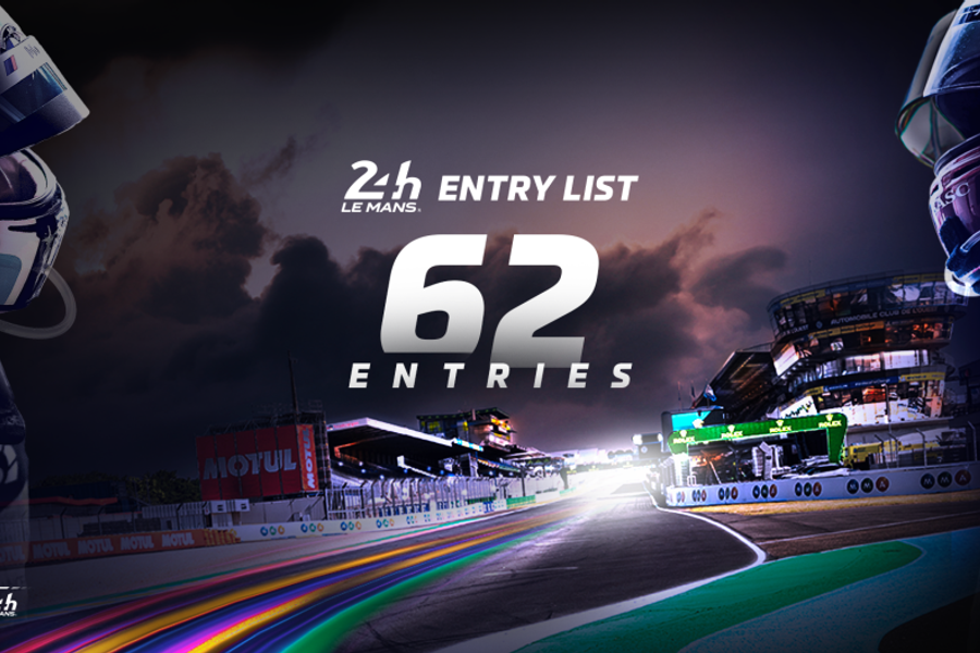 A full grid 62 car WEC entry for Le Mans