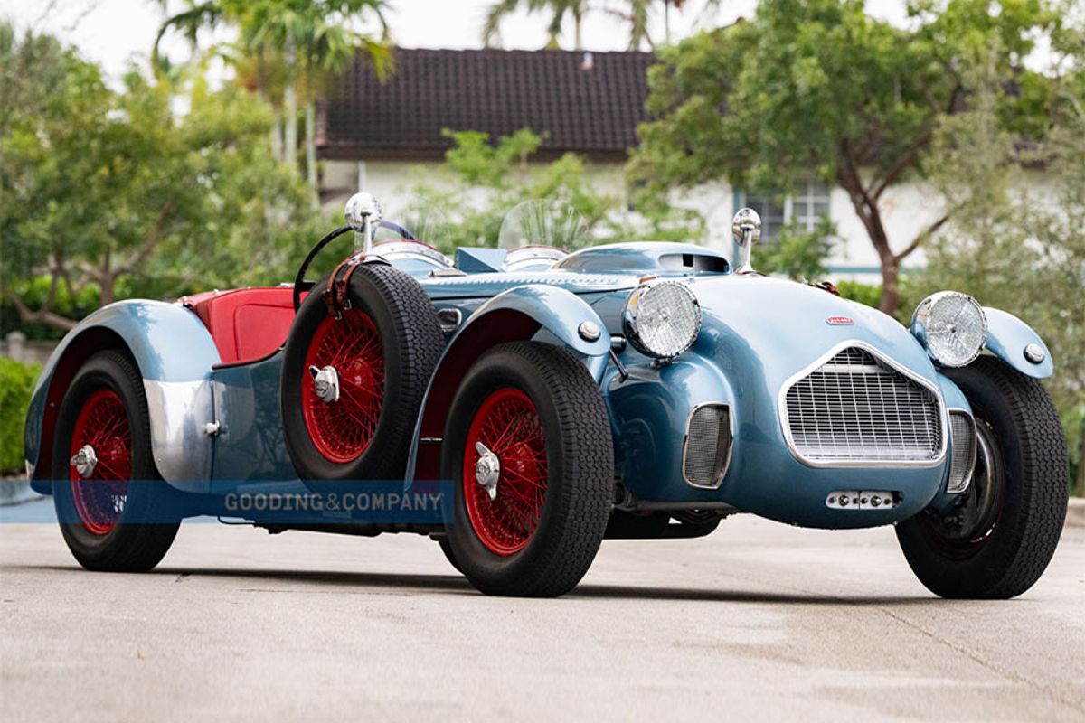 Allard J2X among 1000 Miglia Certified Vehicles @ Goodings Amelia Island