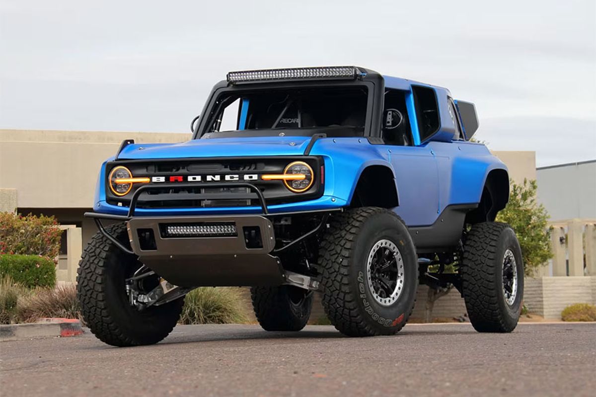 2023 Ford Bronco Desert Racer Ready to Roll at Mecum Glendale