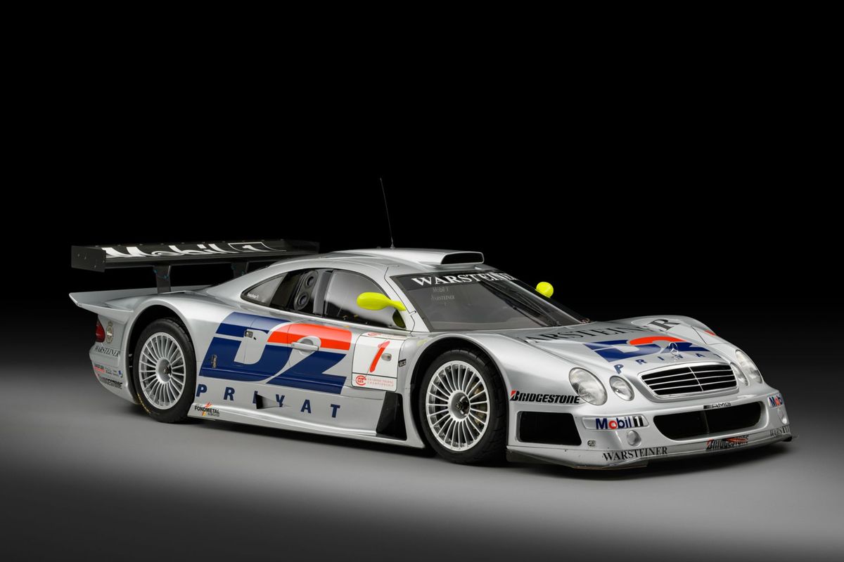 Last V12 GTR race winner: 1998 Mercedes Benz CLK GTR @ Fiskens 