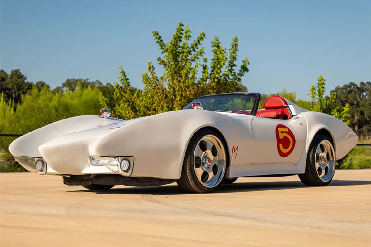 Speed Racer: 1980 Chevrolet Corvette Custom Roadster @ Mecum Houston