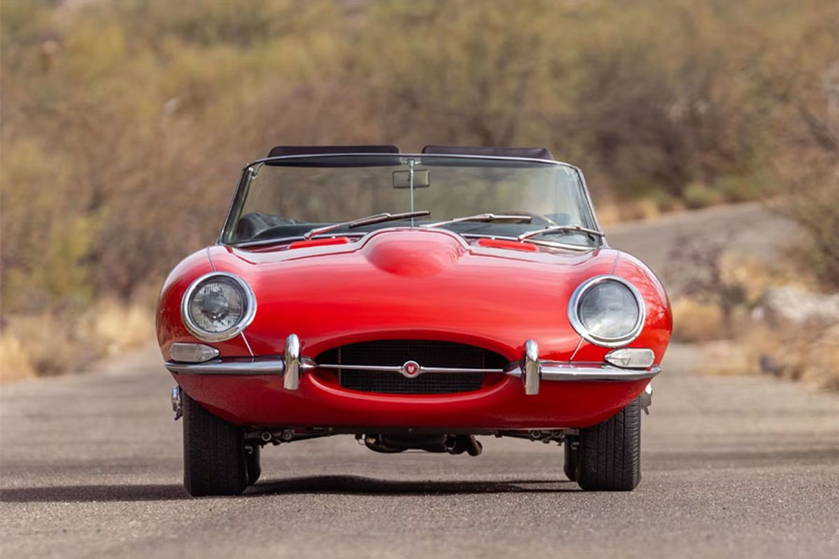   1967 Jaguar E-Type Series I Roadster @ Mecum Glendale this weekend